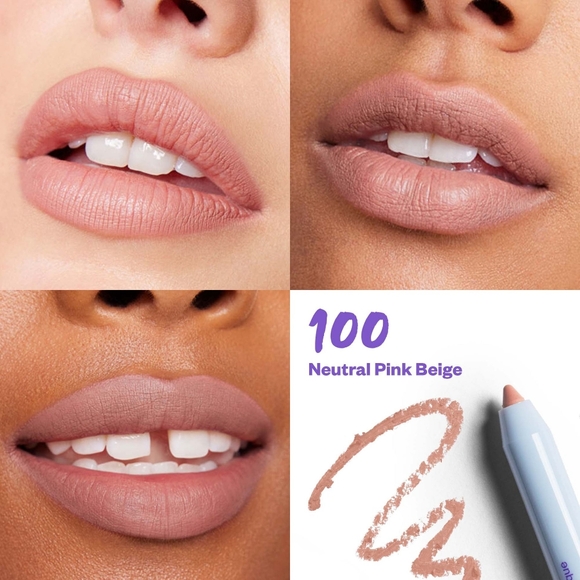 Kosas 100 (Neutral BEIGE Pink) Lip Pencil - Picture 1 of 14